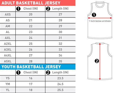 nba jersey size 44|usa basketball jersey size chart.